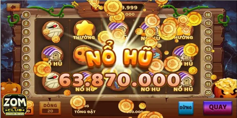 Các loại game nổ hũ Zomclub hấp dẫn và kịch tính