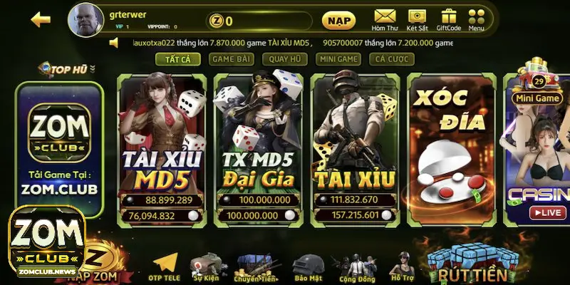 Ưu điểm khi rút tiền Zomclub - Điều kiện quan trọng nhất